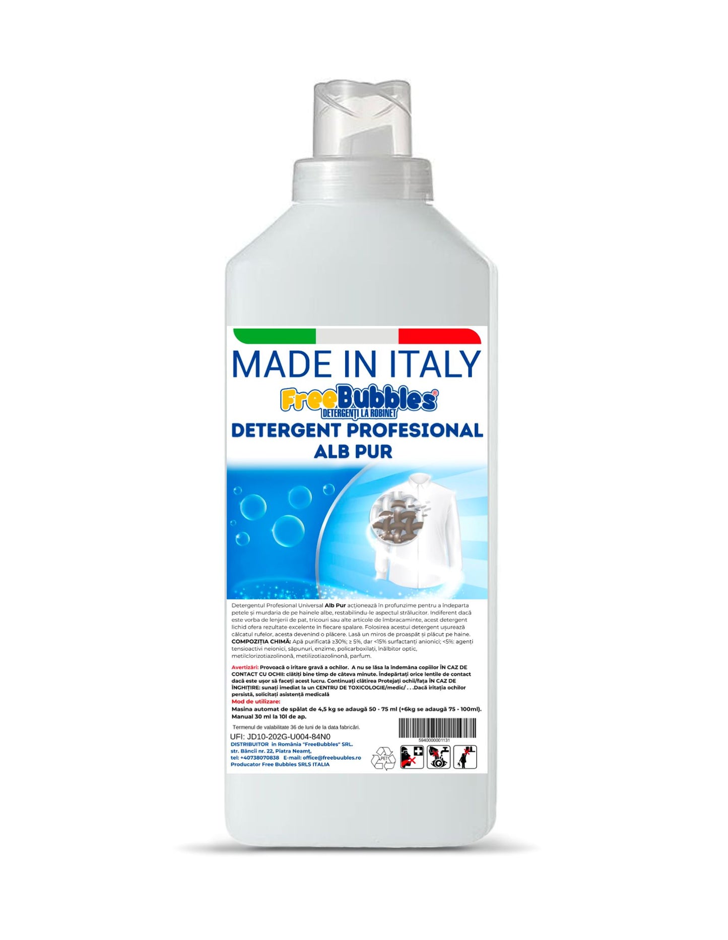 Detergent ALB PUR+ Bicarbonat Profesional