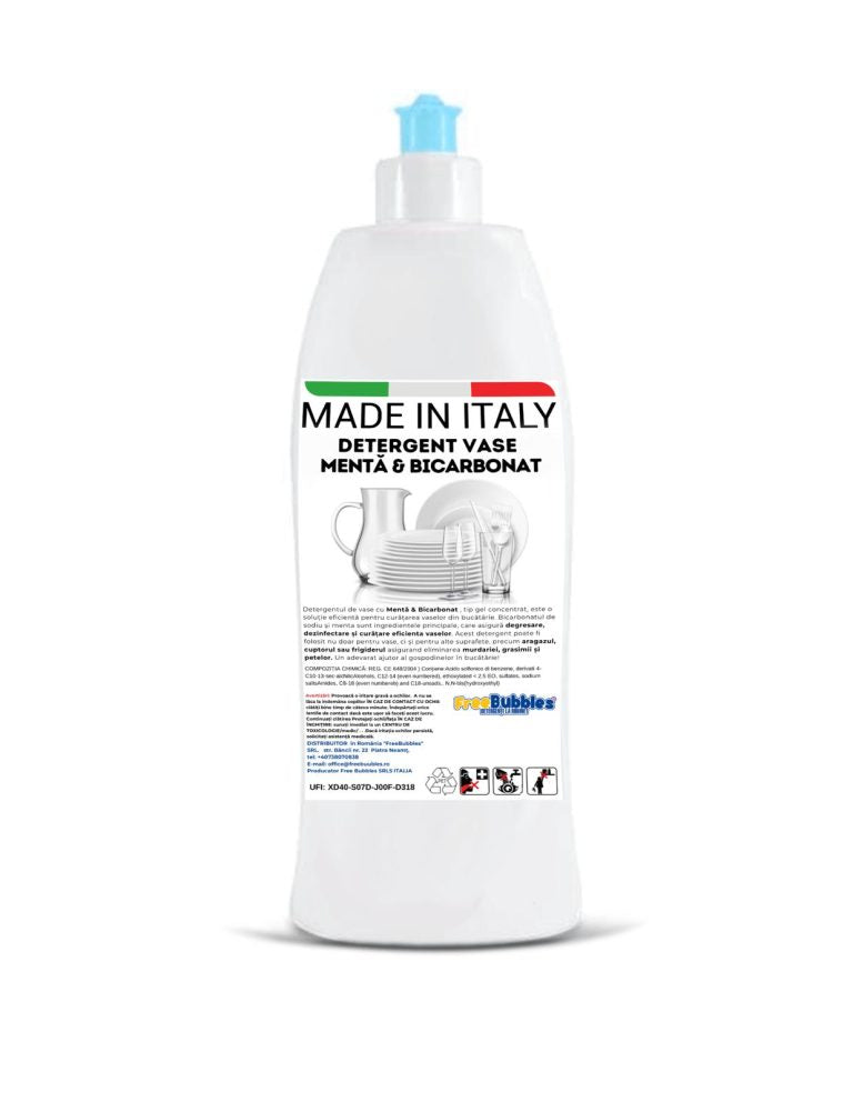 Detergent Vase MENTĂ & BICARBONAT