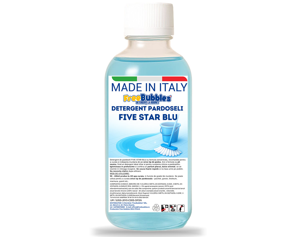 Detergent Podea Premium FIVE STAR BLU