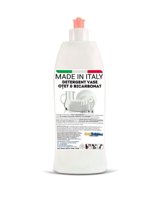 Detergent Vase OȚET și BICARBONAT