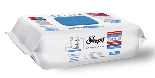 Șervețele umede cu BICARBONAT pentru suprafețe Sleepy Easy Clean Bleach Additive 100 buc